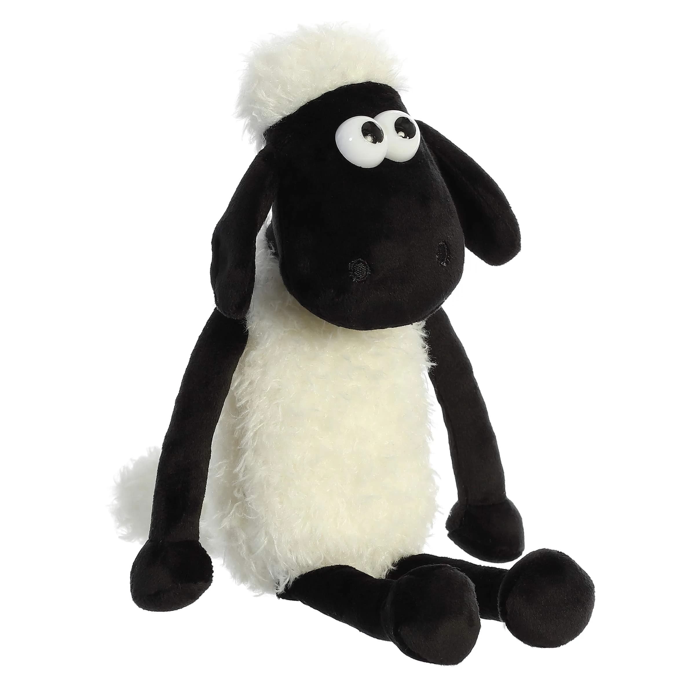 Aurora Shaun The Sheep Playful Stuffed Animal 28cm (11 Inch) | Officially Licensed Plush Toy - main product image