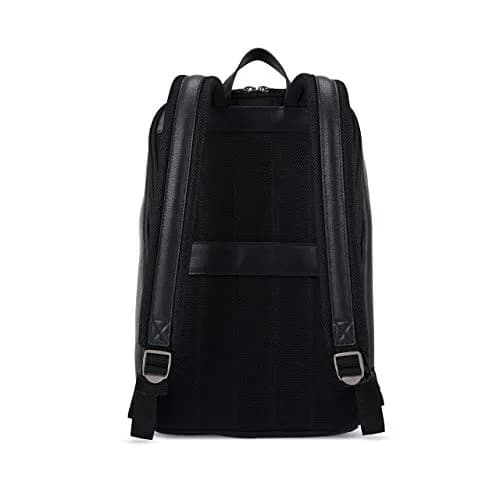 Samsonite Classic Leather Slim Backpack Black | 16.1"H x 11"W x 5.5"D thumbnail 2