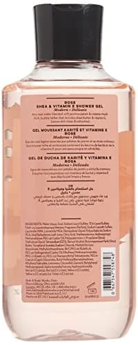 Bath & Body Works Rose Shea & Vitamin E Shower Gel 10 Oz | Fragrant, Nourishing, Unisex thumbnail 2
