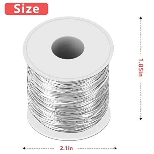Yountiger 304 Stainless Steel Wire 0.8mm (20 Gauge) | 328 Ft Coil | Rustproof & Shapeable for Jewelry Making thumbnail 4