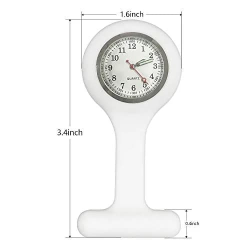 Groupcow 5pcs Silicone Nurses Watch | Digital Display, 86mm Case Diameter thumbnail 2
