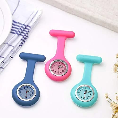 Groupcow 5pcs Silicone Nurses Watch | Digital Display, 86mm Case Diameter thumbnail 3