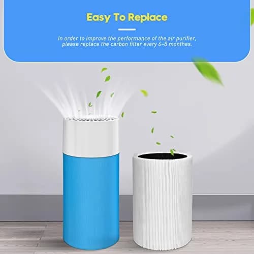 Colorfullife Blue Pure 411 Replacement Filter 2-Pack | H13 HEPA & Activated Carbon for Air Purifiers thumbnail 7