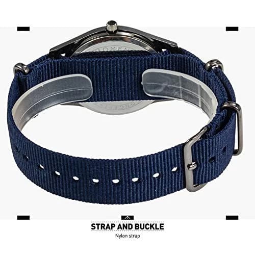 Infantry MDC Men's Field Watch 40mm Blue Nylon Strap | Japanese Quartz Movement thumbnail 7