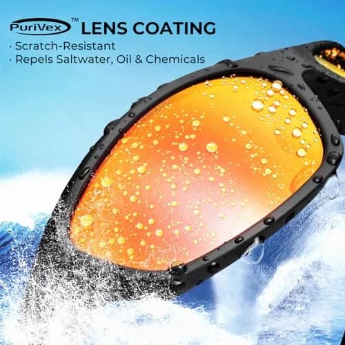 KastKing Hiwassee Polarized Sport Sunglasses Wrap Design for Men & Women | 5.23 in Arm Length thumbnail 2