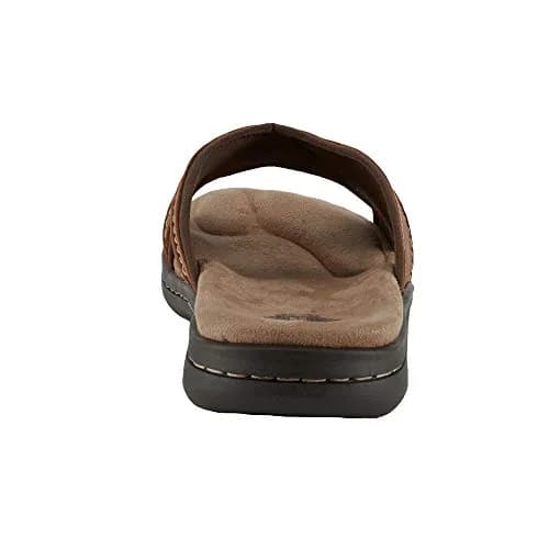 Dockers Sunland Casual Slide Sandal Shoe Rust 15 | Comfortable Men’s Slip-On Footwear thumbnail 4