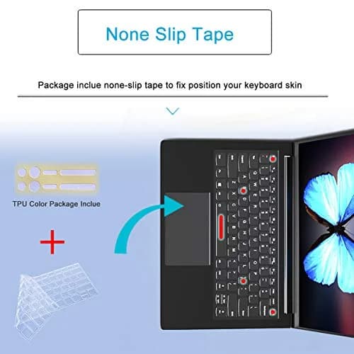 MUBUY-GOL Keyboard Cover for Acer Nitro 5, Nitro 16, Nitro 17, Predator Helios 300 | Durable, Transparent & Waterproof thumbnail 8