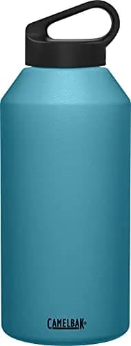 CamelBak Carry Cap Water Bottle 64 oz | Vacuum Insulated Stainless Steel, Easy Carry, Sweat-Proof (2369401019) thumbnail 1