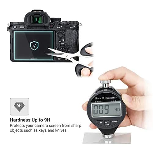 JJC Tempered Glass Screen Protector for Sony A7 III & A7 II | 9H Hardness, Anti-Fingerprint, Ultra-Thin thumbnail 5