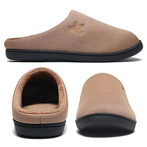 MAIITRIP Memory Foam Clog Slippers for Men Size 8.5-9.5 | Cozy Indoor Outdoor House Shoes thumbnail 3