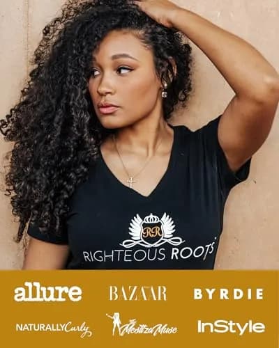 Righteous Roots Hair Oil for Hair Growth, Anti Frizz & Thickening (4 fl oz, Pack of 2) | Supports Hair Growth & Detangles thumbnail 9