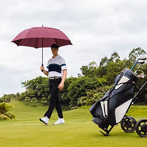 Gonex 68 Inch Golf Umbrella, Auto Open, Windproof, UV Protection | Large 68" Cover for Golf & Travel thumbnail 7