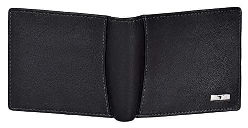 URBAN FOREST Oliver Leather Wallet for Men, Black, 13 x 11 x 2.5 cm | Contemporary Bi-Fold thumbnail 5