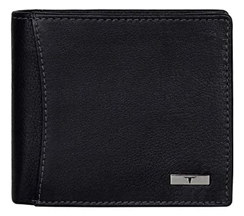 URBAN FOREST Oliver Leather Wallet for Men, Black, 13 x 11 x 2.5 cm | Contemporary Bi-Fold thumbnail 2