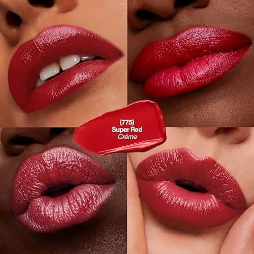 Revlon Super Lustrous Lipstick 775 Super Red 0.15 oz (4.25 g) | Iconic Creamy Finish thumbnail 2