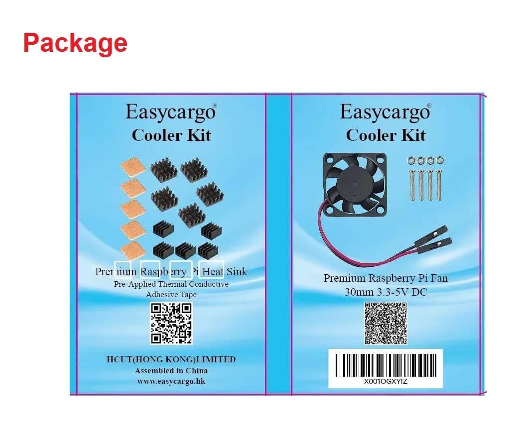 Easycargo Copper RAM Heatsink Kit 63mmx23mm (2-Pack) | Low Profile Cooling for Laptops & Notebooks - view 7