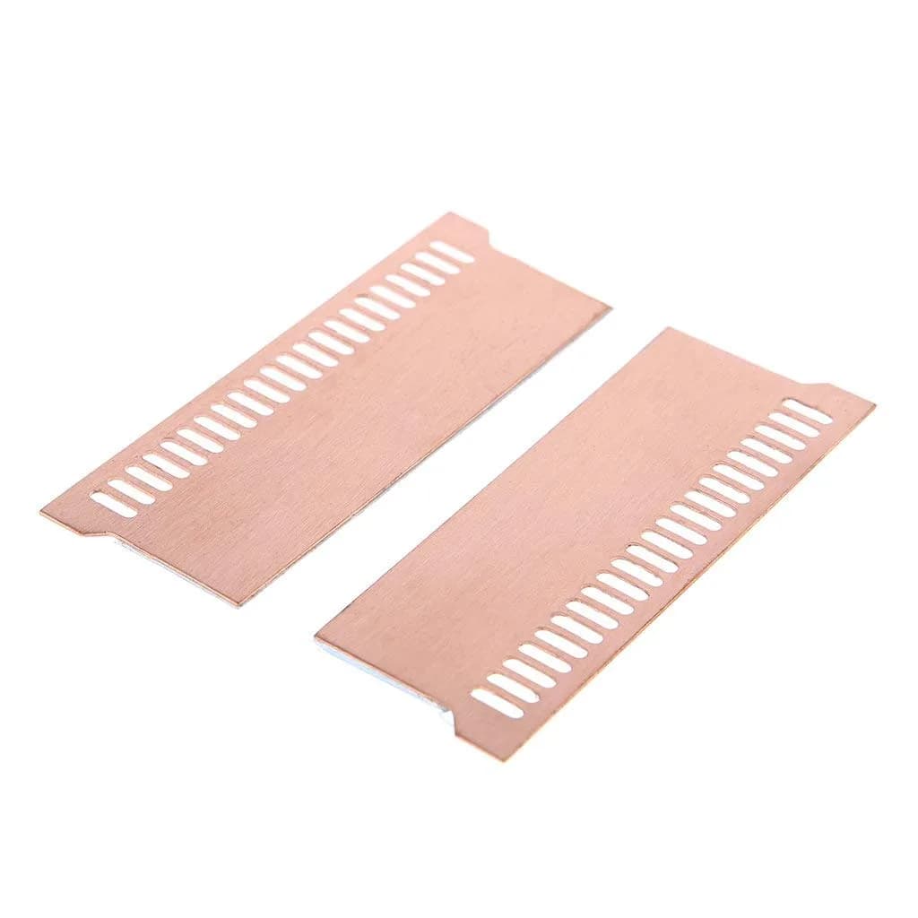 Easycargo Copper RAM Heatsink Kit 63mmx23mm (2-Pack) | Low Profile Cooling for Laptops & Notebooks - view 3