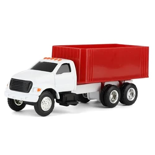 ERTL Case IH 4-Piece Farm Toy Set - 1:64 Scale - Includes John Deere Tractor with Loader, Combine, Grain Cart & Truck for Kids & Collectors thumbnail 7