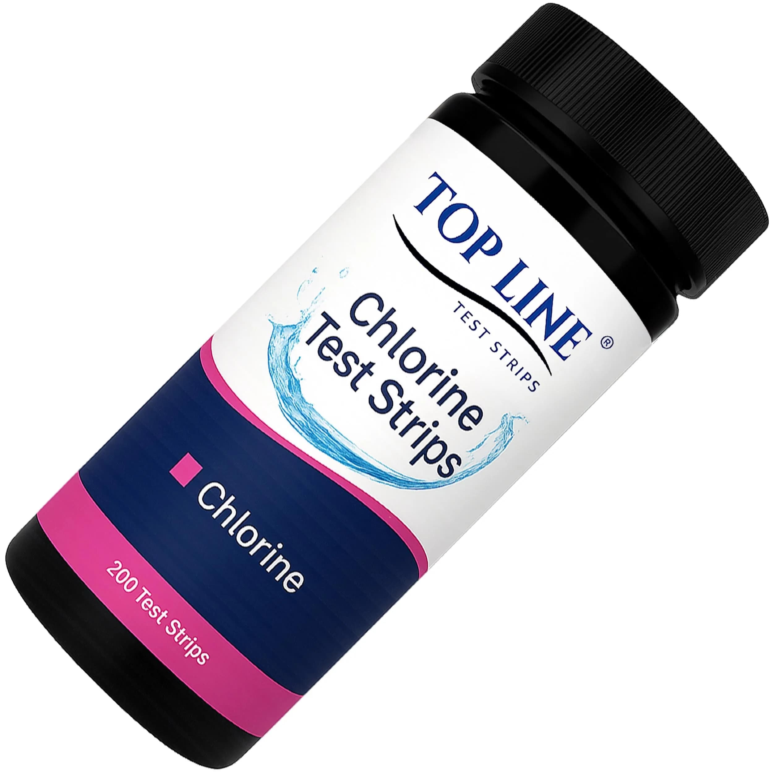 TOP LINE TEST STRIPS 200 Chlorine Test Strips for Food Service 0-500 ppm | Bleach Sanitizer Test Strips