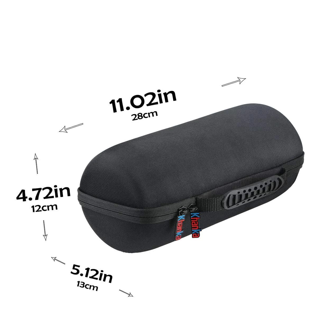 Khanka Hard Carrying Case for Bose Portable Smart Speaker Triple Black | Durable EVA Protection - view 5