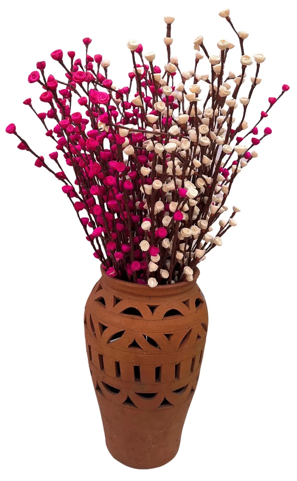 Fab n Style Artificial Rose Flower Bunch Multicolour | Handmade Decorative Home Office Decor - main product image