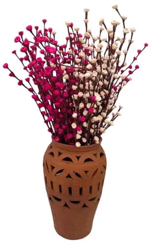 Fab n Style Artificial Rose Flower Bunch Multicolour | Handmade Decorative Home Office Decor thumbnail 1
