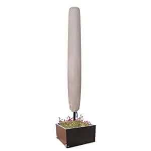 EliteShade Patio Umbrella Cover for 9ft Market Umbrellas | Water Resistant Beige Oxford Fabric thumbnail 6