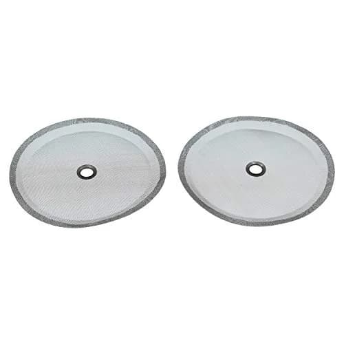 TKMOS 6 Pack French Press Replacement Filters Mesh Screen 4 Inch | Heavy Gauge Stainless Steel for 1000 ml / 34 oz / 8 cup thumbnail 5