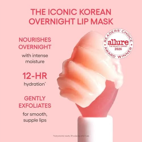 LANEIGE Lip Sleeping Mask | Korean Overnight Lip Treatment | 0.7 Ounce | Nourishing Berry & Shea thumbnail 3