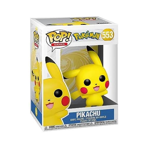 Funko POP! Games: Pokémon - Pikachu (Waving) | Collectible Vinyl Figure 9.5cm | Perfect for Fans & Collectors thumbnail 1