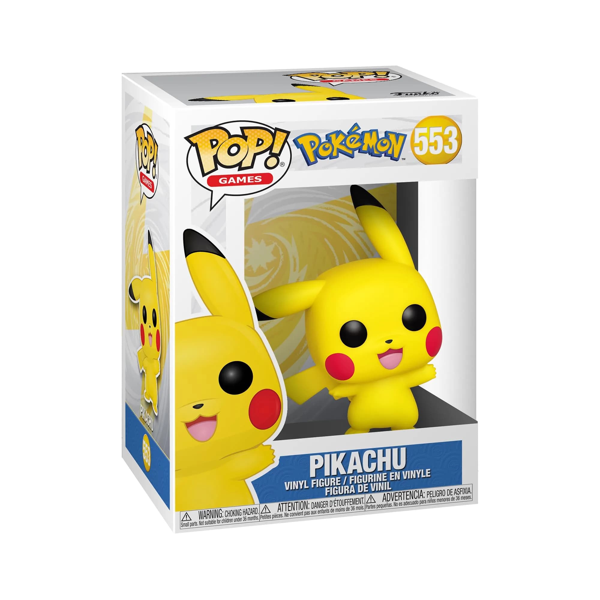 Funko POP! Games: Pokémon - Pikachu (Waving) | Collectible Vinyl Figure 9.5cm | Perfect for Fans & Collectors — Pikachu (Waving)