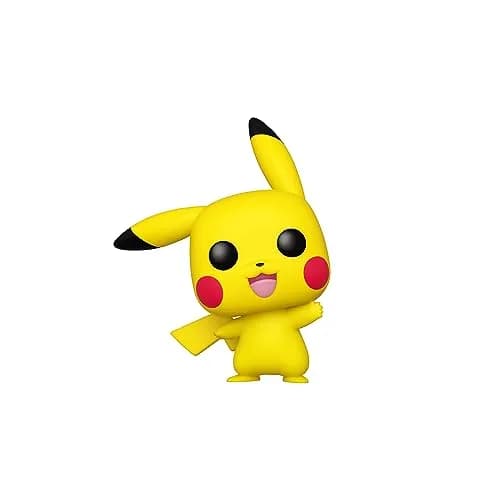 Funko POP! Games: Pokémon - Pikachu (Waving) | Collectible Vinyl Figure 9.5cm | Perfect for Fans & Collectors thumbnail 2