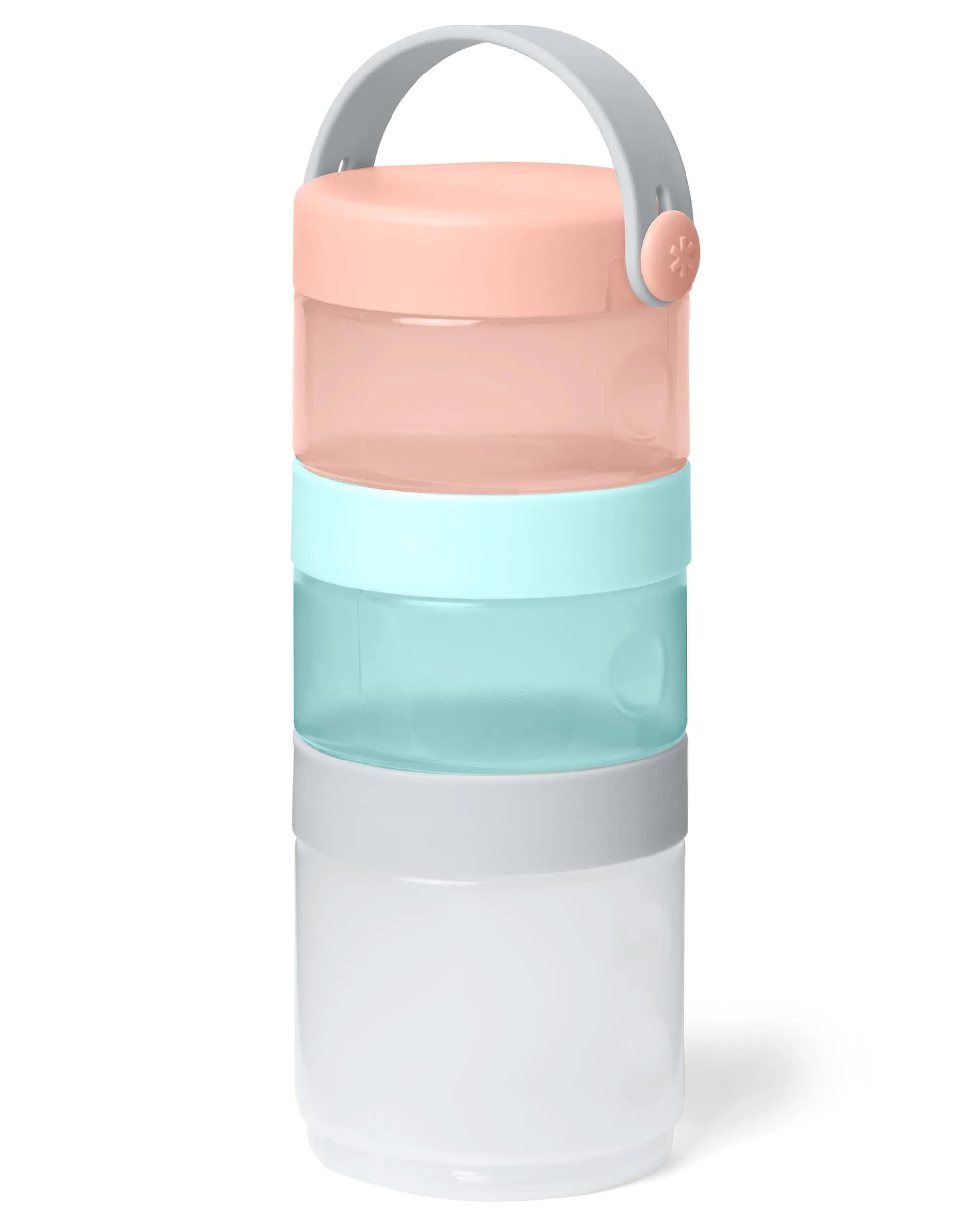 Skip Hop Baby Formula Container, Formula-to-Food Teal 300ml (10 oz) | Stackable & Leak-Proof for Baby Purees & Formula — Formula-to-Food Container