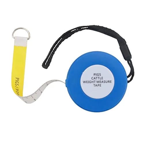 WIN TAPE 250cm Cattle & Pig Weight Tape Measure | Measures Live & Dead Weight thumbnail 1