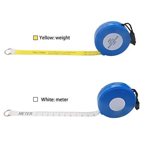 WIN TAPE 250cm Cattle & Pig Weight Tape Measure | Measures Live & Dead Weight thumbnail 2