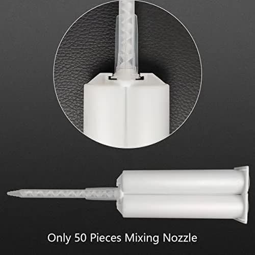 FRIGIIRE Epoxy Mixing Nozzle Tip 50ml (1:1 Ratio, 50 Pieces) | Precision Adhesive Dispensing for Industrial & Craft Use thumbnail 4