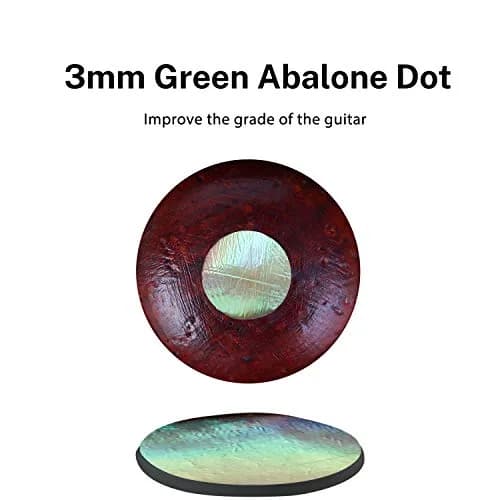 Donner Brown Cocobolo Acoustic Guitar Bridge Pins with Abalone Dot (6 PCS, 5mm Slot) | Enhanced Sustain & Resonance thumbnail 3