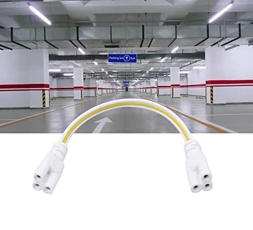 SinLoon LED Tube Lamp Holder Socket Fittings 20cm | Easy LED Connection, Durable PVC, 10pcs Pack thumbnail 7