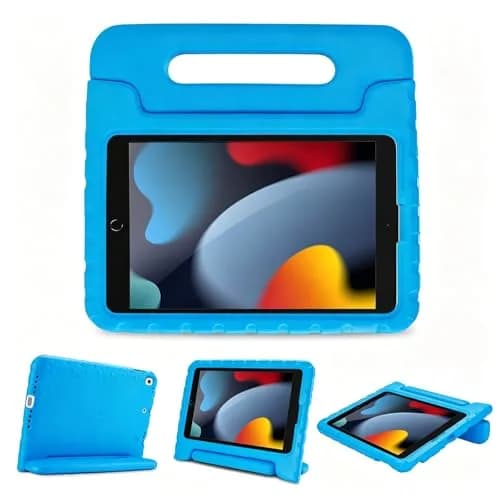 ProCase Kids Case for iPad 10.2" 9th/8th/7th Gen 2021/2020/2019-Blue | Impact-Resistant & Lightweight thumbnail 1