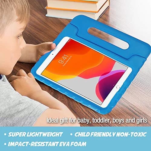 ProCase Kids Case for iPad 10.2" 9th/8th/7th Gen 2021/2020/2019-Blue | Impact-Resistant & Lightweight thumbnail 4