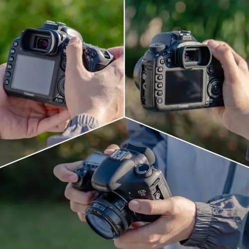 KIWIFOTOS Long Soft Viewfinder Eyecup for Canon 5D Mark IV III 7D II 1Dx II 1Ds III 1D IV III | Enhanced Comfort & Light Blocking thumbnail 6