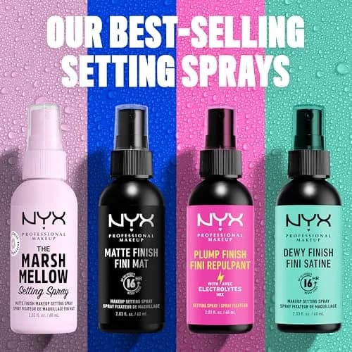 NYX PROFESSIONAL MAKEUP Matte Finish Setting Spray 203ml (6.8 Fl Oz) | Vegan Formula for 16HR Wear thumbnail 7