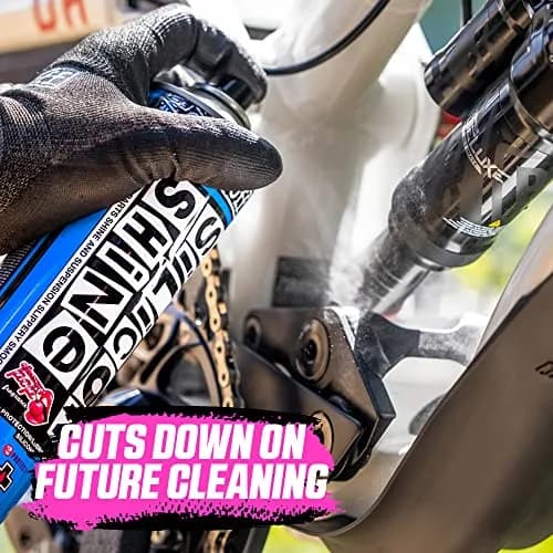 Muc-Off Silicone Shine 500ml | Quick-Dry Protective Bike Polish for Friction & Dirt thumbnail 2