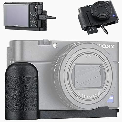 JJC Metal AGR2 RX100VII Hand Grip Holder for Sony RX100 VII 5.6cm (2.6in) | Premium Aluminium Alloy Construction thumbnail 1