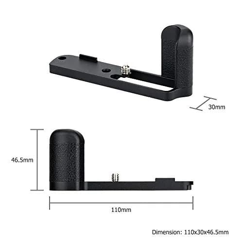 JJC Metal AGR2 RX100VII Hand Grip Holder for Sony RX100 VII 5.6cm (2.6in) | Premium Aluminium Alloy Construction thumbnail 6