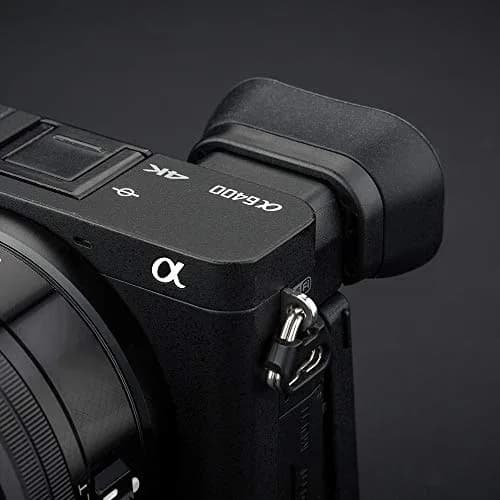 Kiorafoto Extended Eyecup for Sony A6600, A6500, A6400 Cameras | Protects Viewfinder - view 4