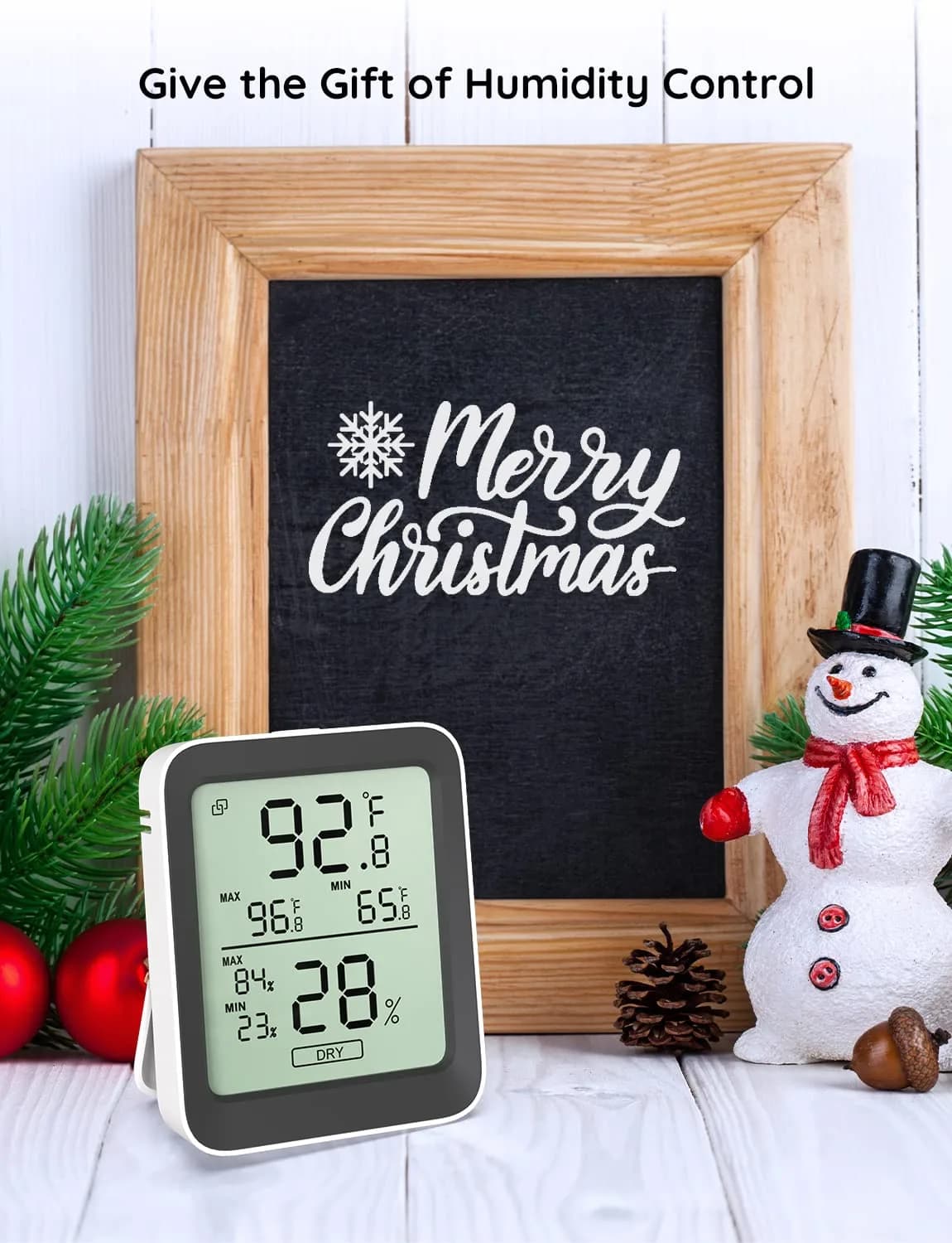 Govee Indoor Hygrometer Thermometer H5075 with Bluetooth App Control | Accurate Temp Humidity Sensor with Notification Alert - view 8