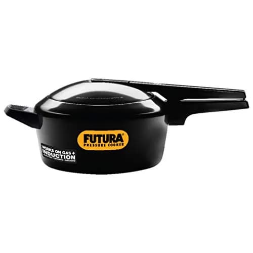 Hawkins Futura Pressure Cooker 4 Liter (4.2 Quarts) | Museum-Featured Design for Faster Cooking thumbnail 1