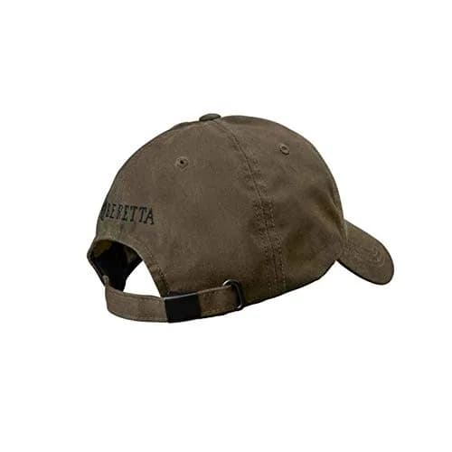 Beretta Waxed Cotton Hunting Outdoor Casual Hat, Sandstone | Water-Resilient, Adjustable Fit thumbnail 2
