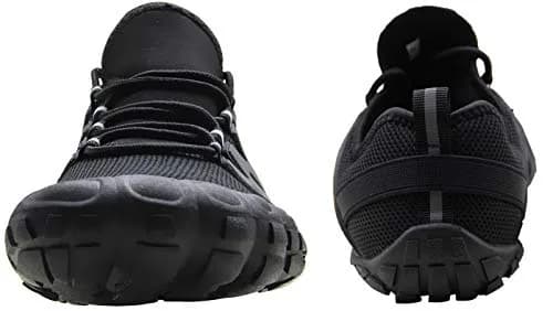 Weweya Men Barefoot Zero Drop Minimalist Five Fingers Shoes Size 11 Black | Lightweight, Flexible & Breathable thumbnail 6